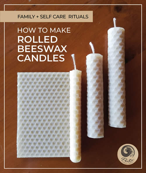 How to Make Beeswax Candles