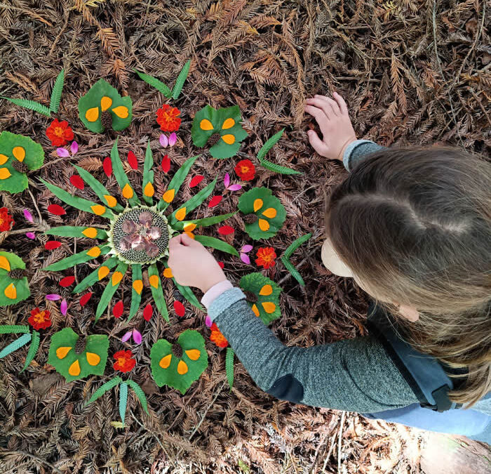 How to make a Nature Mandala